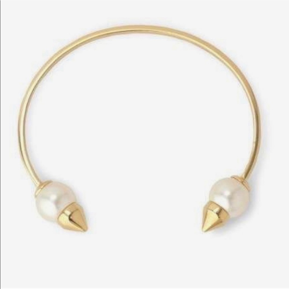 Stella and Dot Pearl Spike Cuff
